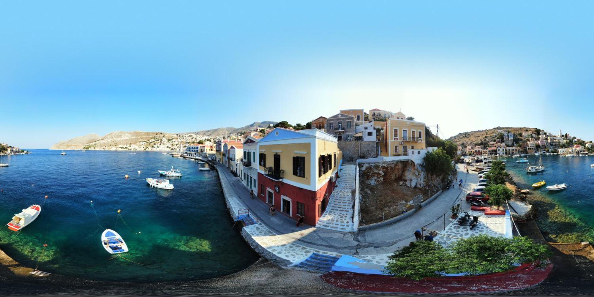 Villa Moschos Mansion Symi Exterior foto