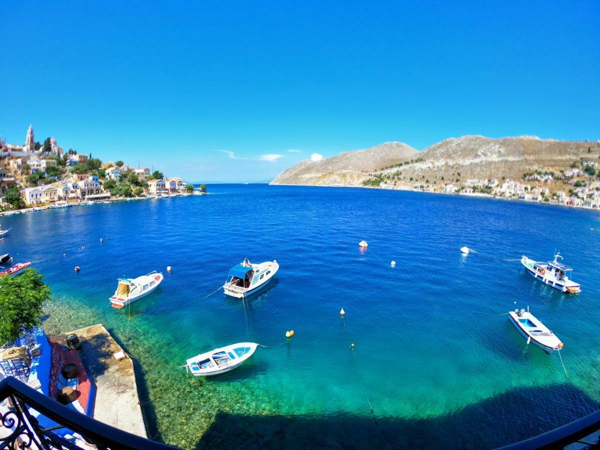 Villa Moschos Mansion Symi Exterior foto